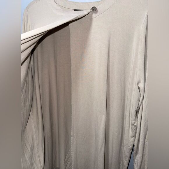 J.Jill Wearever Collection Womens Beige Button Close Shirt Cardigan Size XL EUC - Picture 3 of 7